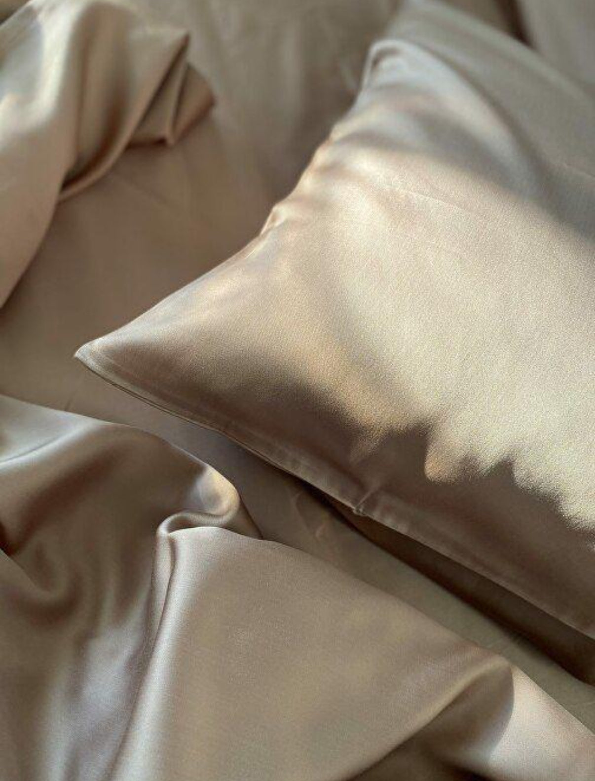 Federa di seta Anticrespo |Caramel