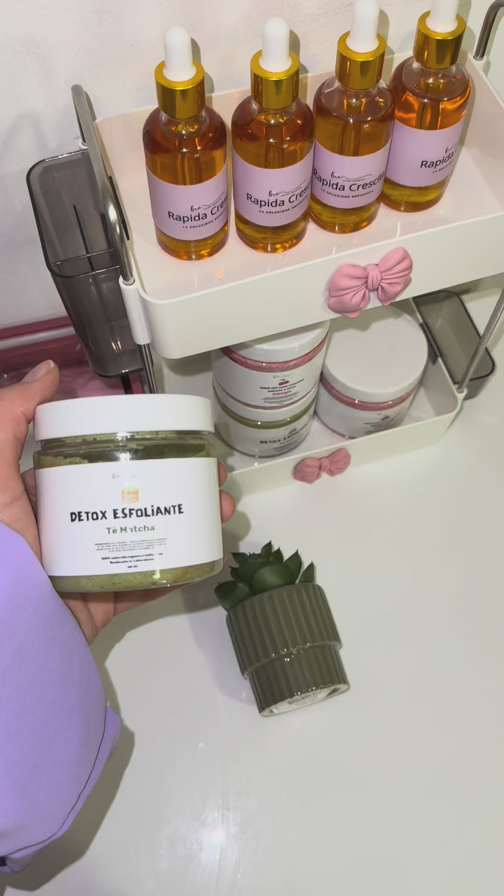 Scrub cuoio capelluto grasso
al Tè Matcha 🍵